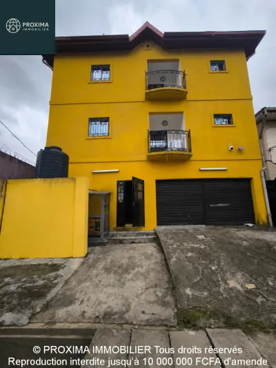 VILLA DUPLEX AVEC APPARTEMENT INDÉPENDANT À VENDRE – BONAMOUSSADI, DOUALA