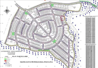 parcelle amenagé à vendre maetur nkoulmekong
