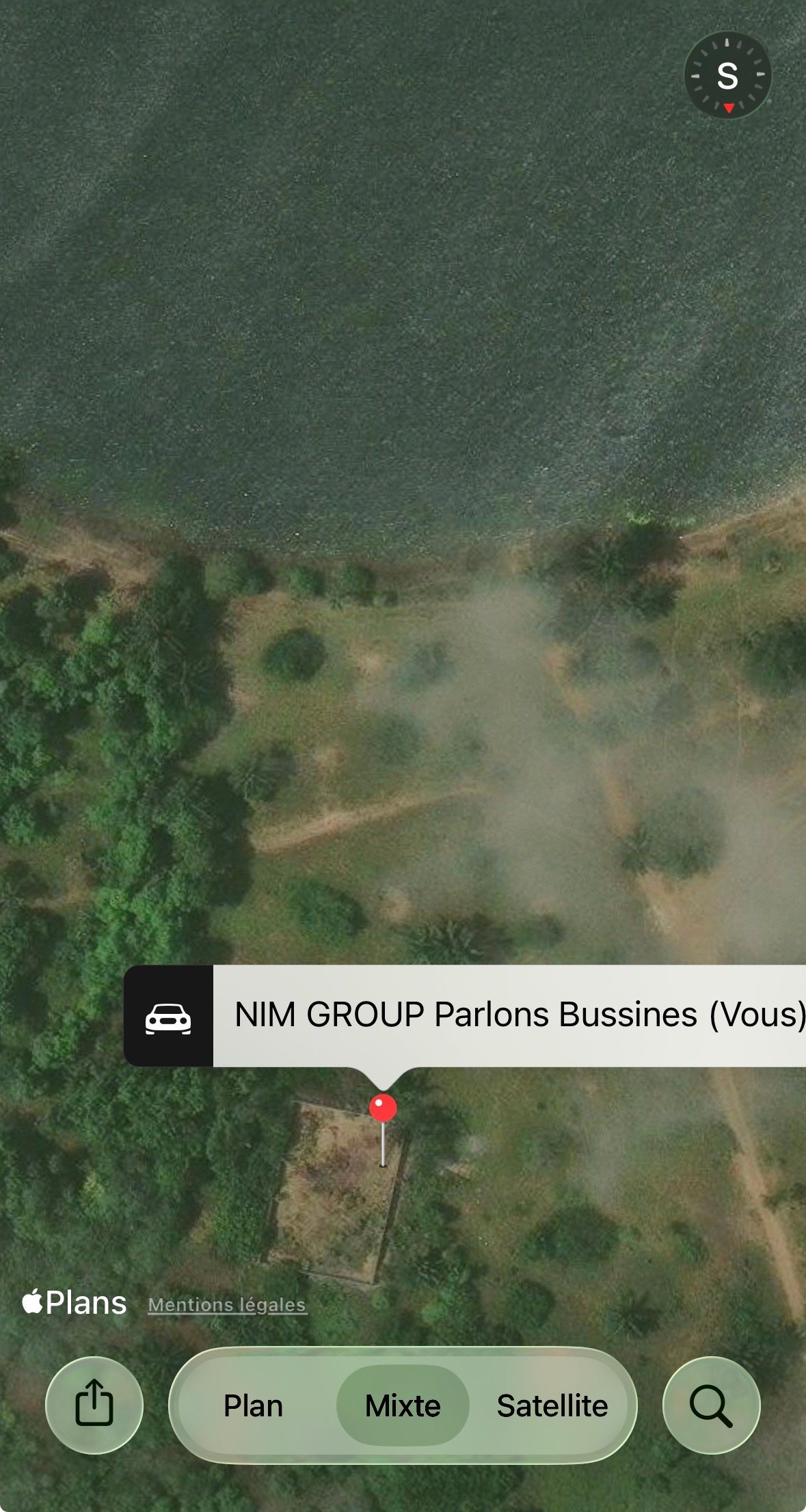 Vente terrain 633m2 Acd sur terre ferme bordure lac brakré à la baie des milliardaires 