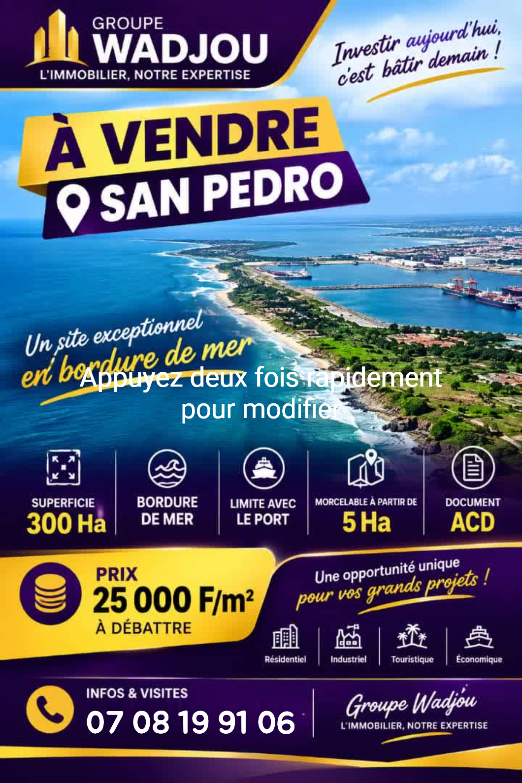 Terrains à vendre 