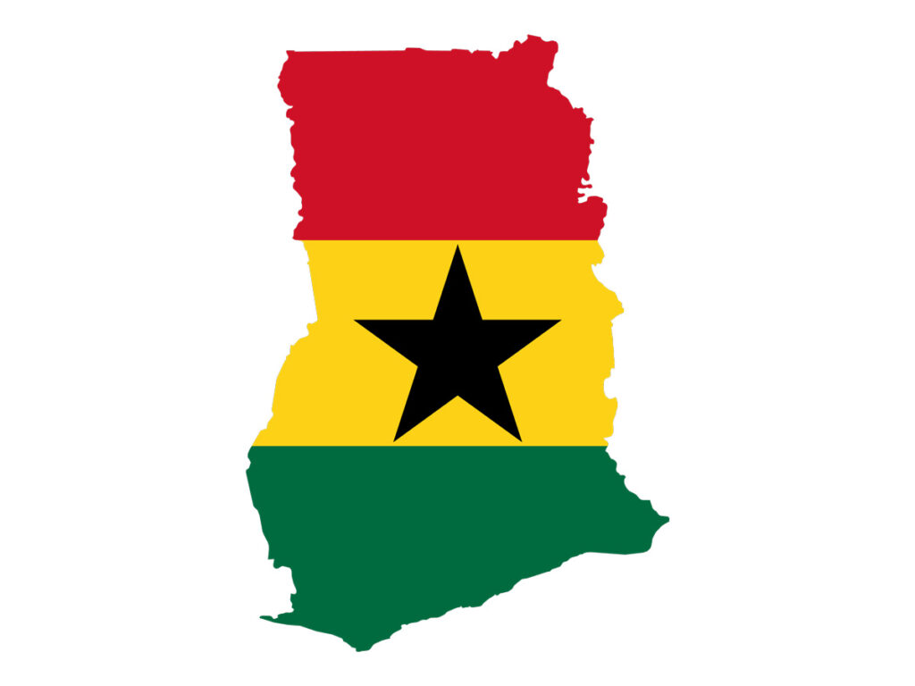 ghana country flag for real estate property portal