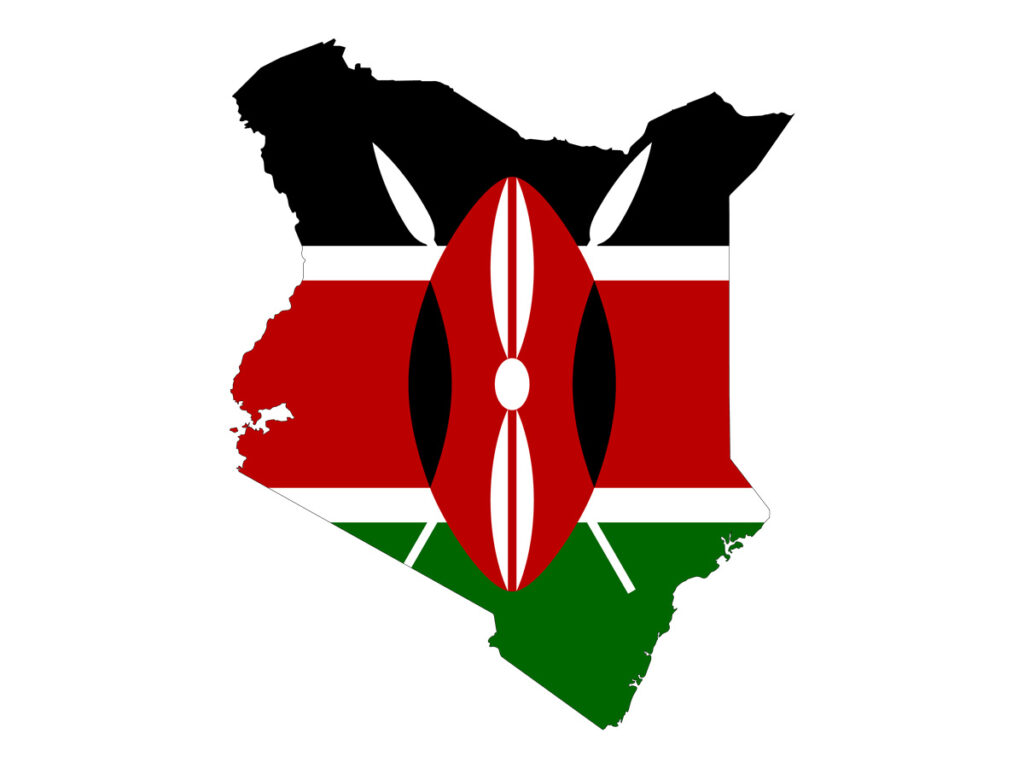 Kenya drapeau pays